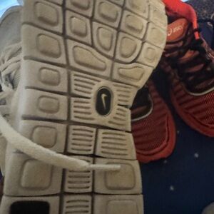 Nike Cream Athletic Shoes